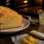 Cake pierre hermé au citron, gros plan moelleux maison