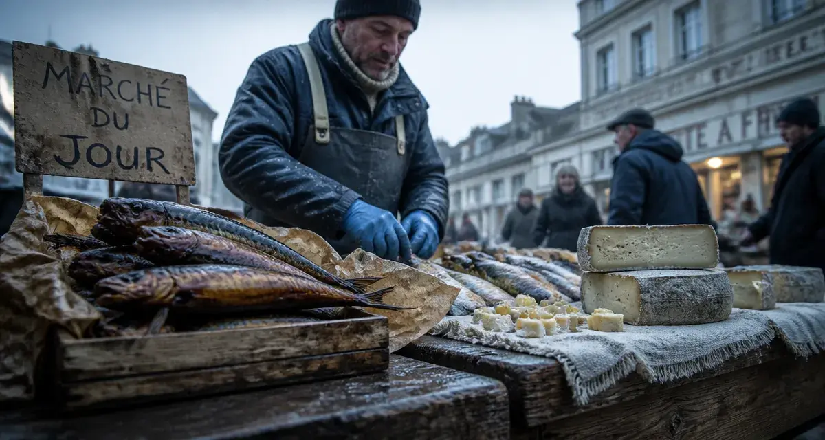 Marchés cote d'opale : étals et producteurs locaux au marché