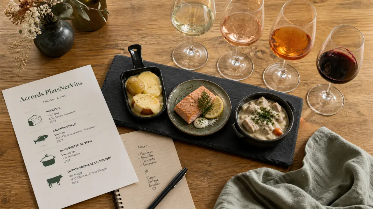 platsnetvins : accords vin et achat en ligne, planche ardoise et verres tulipe