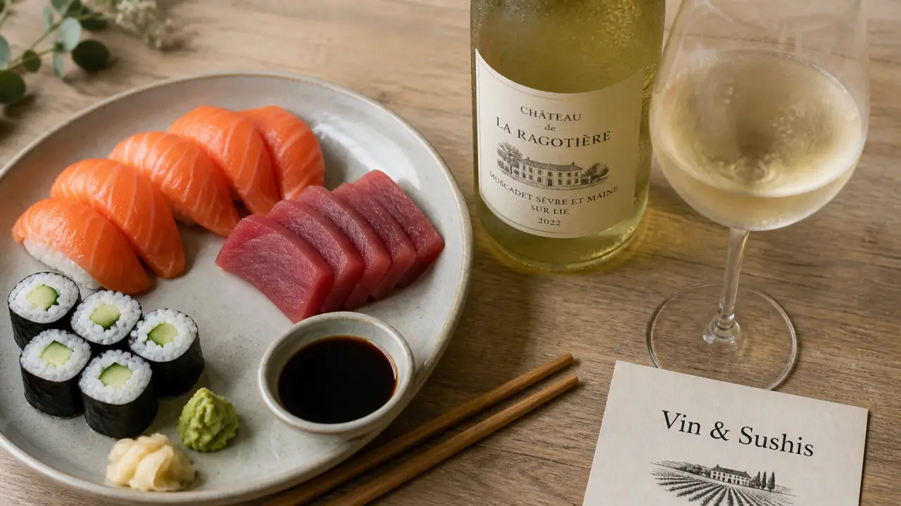 Quel vin avec les sushis : blanc sec et bulles