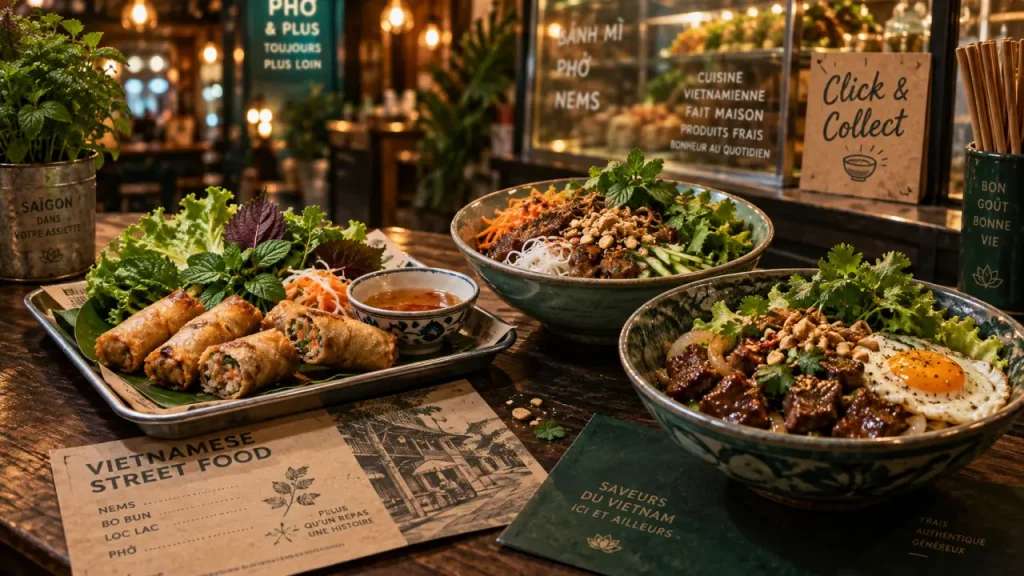 BOLKIRI Bondy street food viêt : nems croustillants et bols vietnamiens