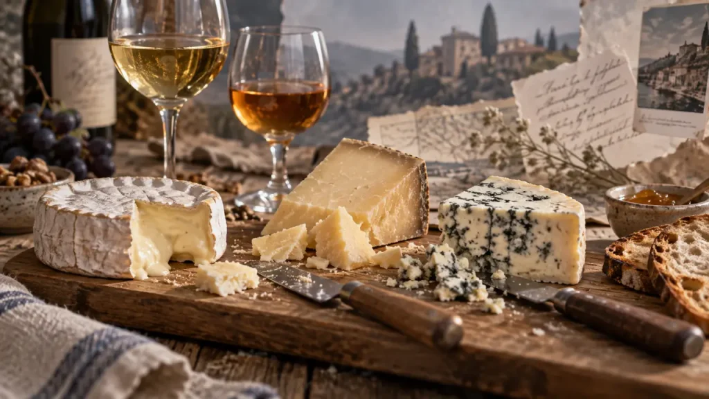 Vin blanc et fromages de caractère : comment associer vins et fromages
