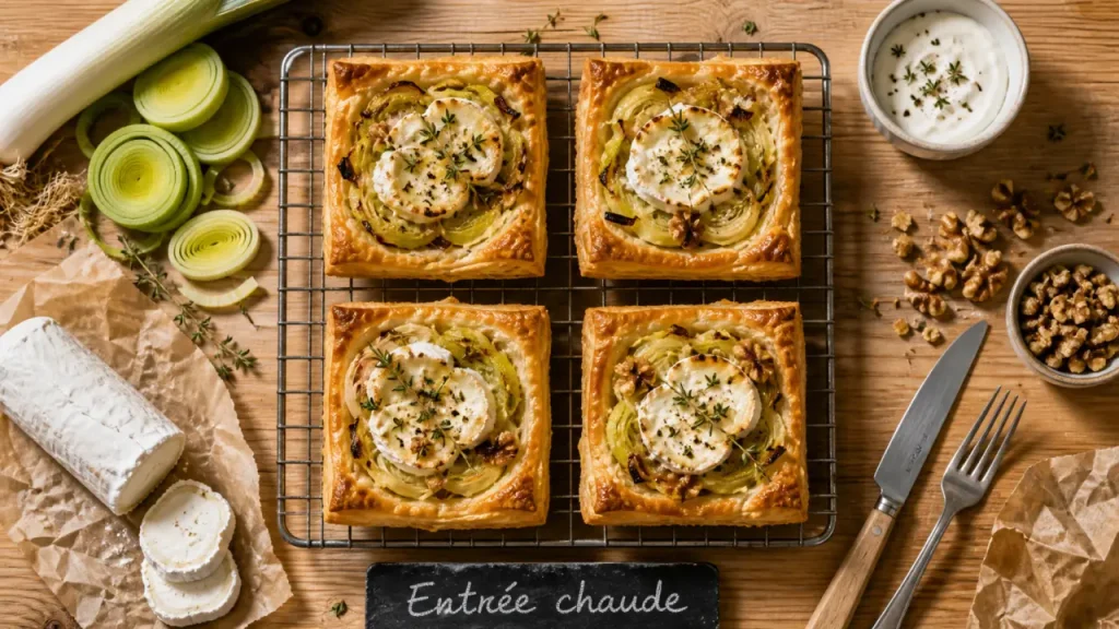 Entrées chaudes en 30 minutes et petit budget, avec un vrai effet croustillant-fondant