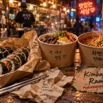 Sopoong - street food coréenne à Bordeaux : kimbap, cupbap fumant et ramyeon
