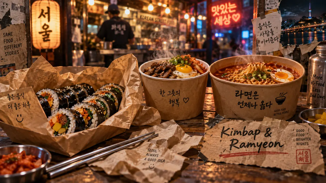 Sopoong - street food coréenne à Bordeaux : kimbap, cupbap fumant et ramyeon